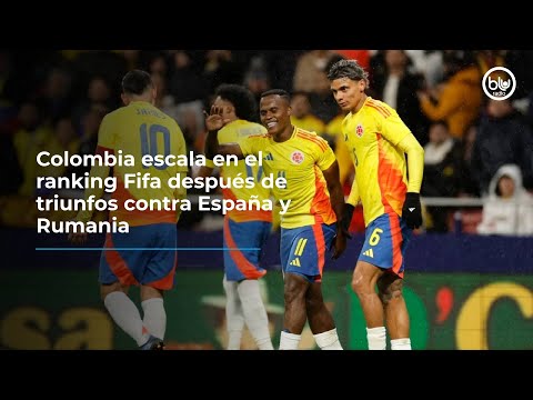 Colombia escala en el ranking Fifa después de triunfos contra España y Rumania