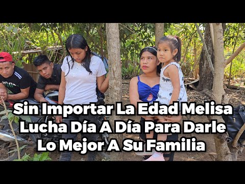 Melisa A Tempr4na Edad Ya Lucha Por Sacar A Su Familia Adelante Con La Ayuda De Dios