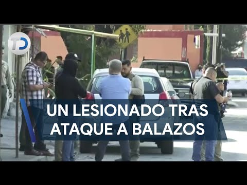 Un hombre es herido tras ser atacado a balazos en Monterrey