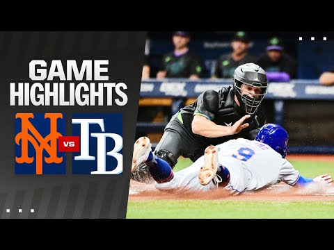 Rays vs. Mets Game Highlights (5/4/24) | MLB Highlights