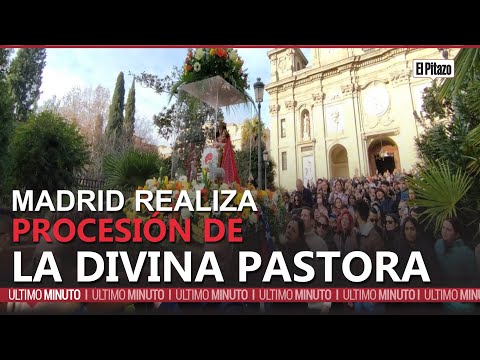 En Madrid se realiza por primera vez la procesión de la Divina Pastora