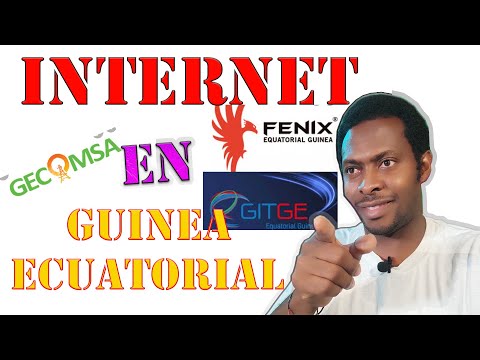 EL INTERNET EN GUINEA ECUATORIAL , ÁFRICA
