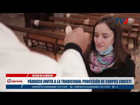 PARROCO INVITA A LA TRADICIONAL PROCESIÓN DE CORPUS CHRISTI