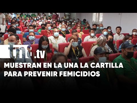 Comunidad universitaria de Nicaragua se suma a la prevención del femicidio
