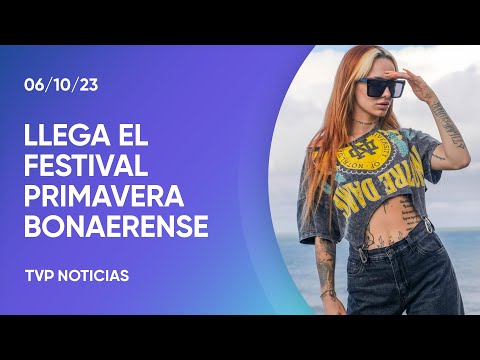 Llega una nueva edición del Festival Primavera Bonaerense