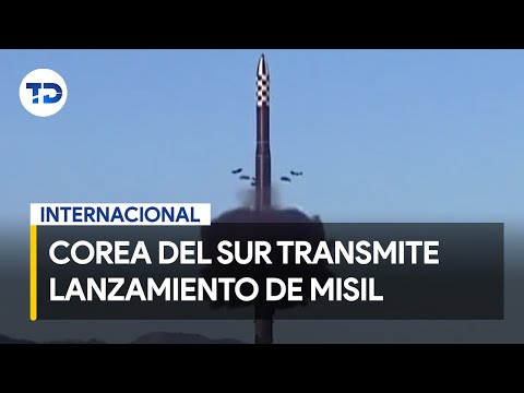 Corea del Norte transmite lanzamiento de misil bali?stico intercontinental