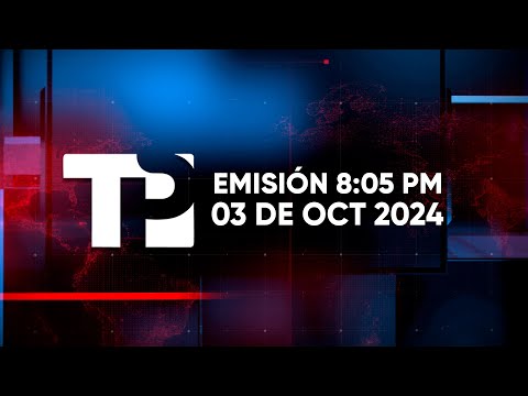 Telepacífico Noticias - Emisión 8:05 PM | 03 octubre 2024