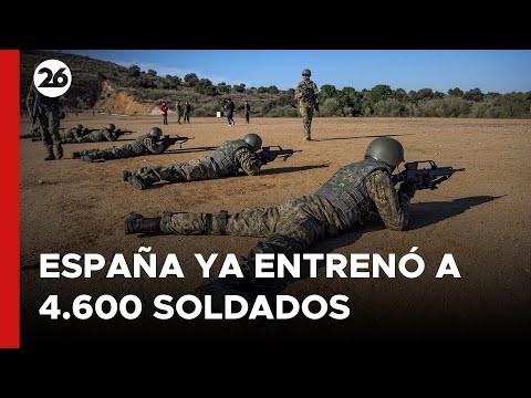 España ya entrenó a 4.600 soldados ucranianos