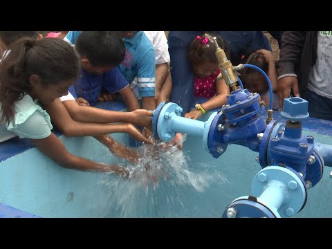 Managua: Inauguran primera etapa de rehabilitación de sistema de agua potable en La Ceiba