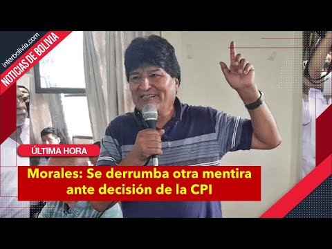Evo Morales tras decisión de la CPI: ‘Es una victoria de la verdad sobre la falsedad