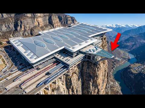 How China Built the World’s Biggest Train Station on Top of a Mountain