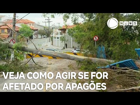 Saiba o que fazer quando for afetado pela falta de energia