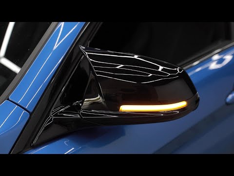 HOW TO FIT DYNAMIC SWEEPING INDICATORS + M STYLE MIRROR CAPS ON BMW F32 4 SERIES