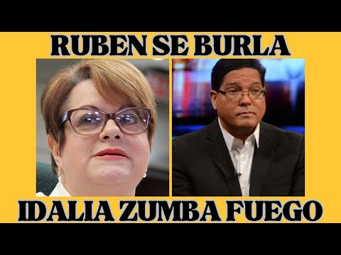 RUBEN SE BURLA E IDALIA COLON LE TIRA CON TODO