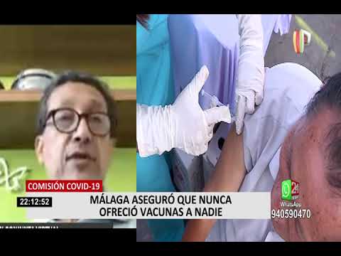 Málaga sobre nombres repetidos en lista de vacunados: “No tengo una respuesta para ello”