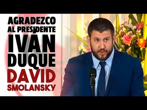 AGRADEZCO AL PRESIDENTE IVÁN DUQUE  David Smolansky