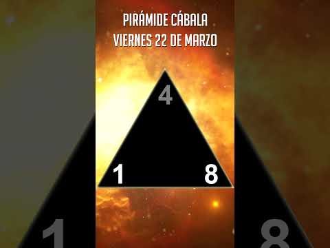 ? Pirámide Cábala para hoy Viernes 22 de Marzo de 2024 - Lotería de Panamá