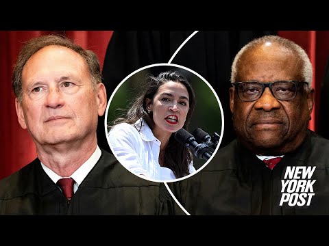 Alexandria Ocasio-Cortez pushes to impeach Supreme Court Justices Thomas, Alito