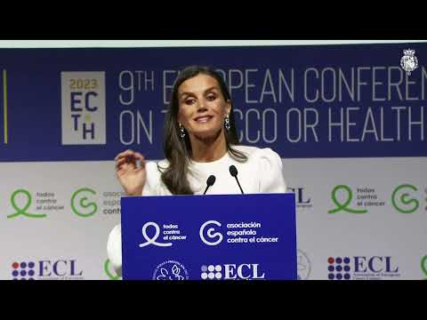 Palabras de Doña Letizia en la 9ª Conferencia Europea “Tabaco o Salud”