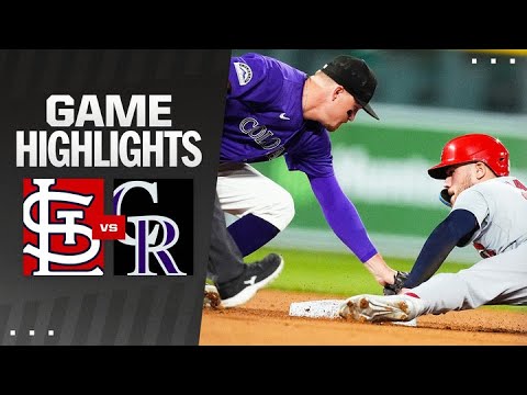 Cardinals vs. Rockies Game Highlights (9/24/24) | MLB Highlights