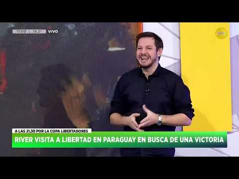 River visita a Libertad en Paraguay en busca de una victoria ?HNT con Nacho Goano? 24-04-24