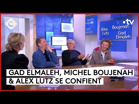 Gad Elmaleh, Michel Boujenah & Alex Lutz, unis pour le rire - C à Vous - 02/07/2024