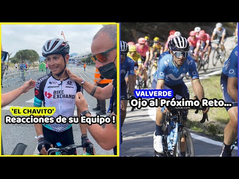 ESTEBAN CHAVES 'Reacciones de su Equipo' ? ALEJANDRO VALVERDE 'Próximo Reto'