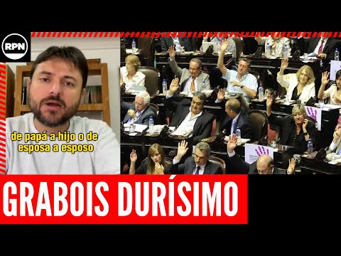 Juan Grabois SALIÓ con los tapones de punta contra diputados y senadores