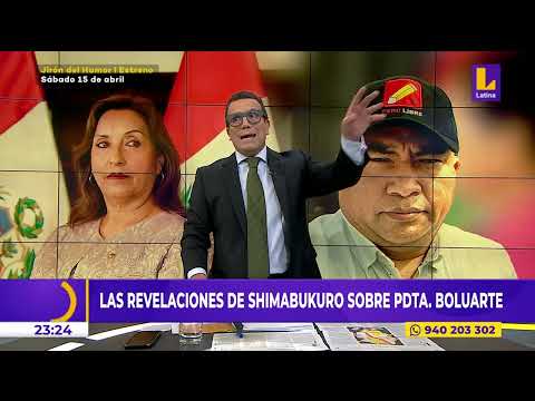Las revelaciones de Shimabukuro sobre la presidenta Boluarte