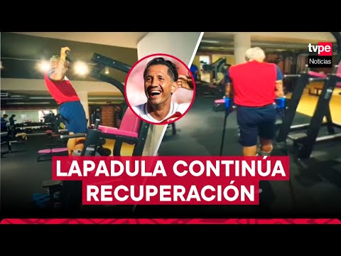 Lapadula continúa recuperación y empieza entrenamientos en gimnasio