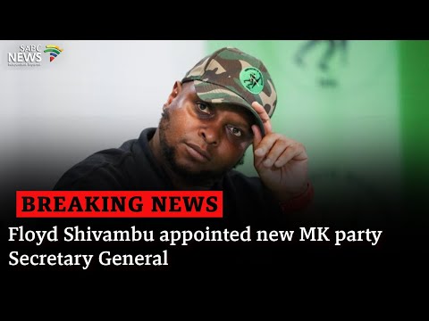 BREAKING: Floyd Shivambu appointed new MK party Secretary General