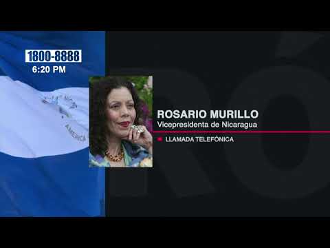 Vicepresidenta de Nicaragua «El viernes 8 de diciembre feriado nacional»