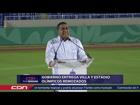 Gobierno entrega Villa y Estadio Olímpico remozado