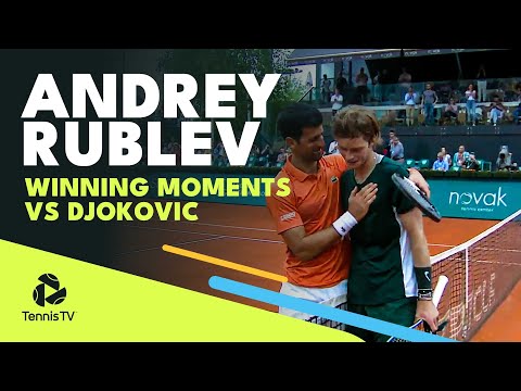 Tennis 🎾 Andrey Rublev vs Novak Djokovic: Championship Point, Trophy Lift & Speeches | Belgrade 2022 Final