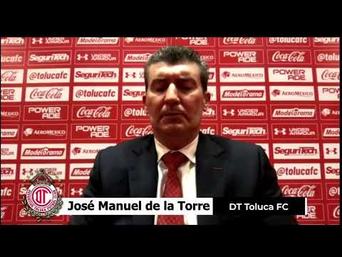 Toluca  1 - 2  Santos ? José Manuel de la Torre ? DT Toluca FC ? Conferencia de Prensa ? Jornada 11