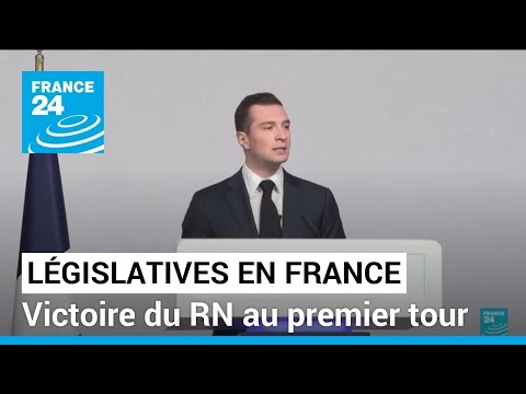 Les résultats du premier tour des législatives, un nouveau séisme en France • FRANCE 24