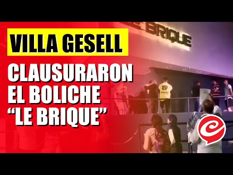 Crimen de Villa Gesell: clausuraron el boliche Le Brique