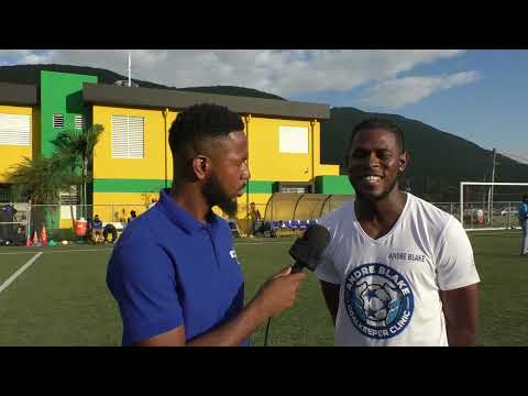 Reggae Boy Andre Blake Speak On His 2 Days Goal Keeping Clinic In Jamaica