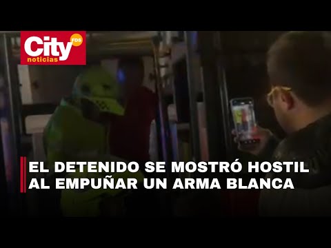 La Policía capturó a un conductor de bus borracho en Bosa | CityTv