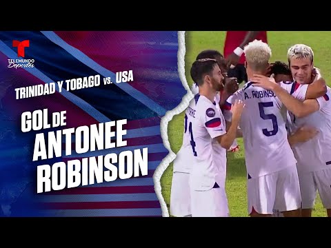 Goal Antonee Robinson | Trinidad y Tobago vs. Estados Unidos | Fútbol USA | Telemundo Deportes