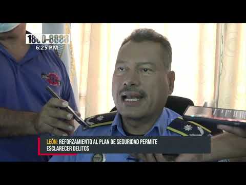 Policía en León ejecuta planes especiales contra la delincuencia - Nicaragua