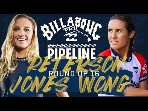 Surfing🌅🌊 Lakey Peterson vs Moana Jones Wong | Billabong Pro Pipeline 2023 - Round of 16 Heat Replay