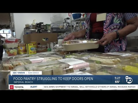 Food pantry stuggling to keep doors open