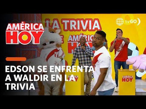 América Hoy: ¿Edson le ganó a Waldir Sáenz en trivia de fútbol? (HOY)