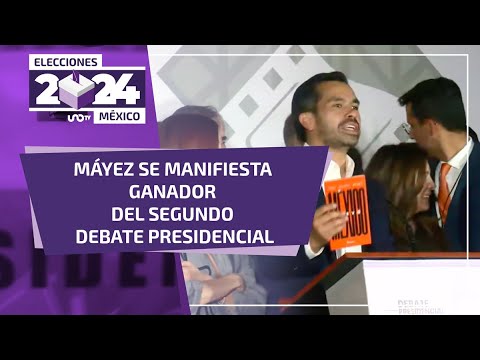 Termina el segundo debate presidencial 2024: Sheinbaum, Gálvez y Máynez se manifiestan ganadores