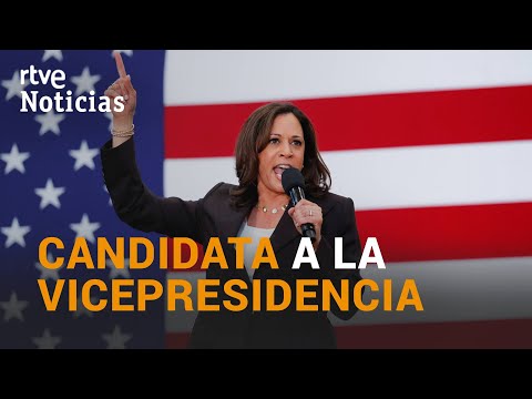 KAMALA HARRIS, primera mujer AFROAMERICANA CANDIDATA  la VICEPRESIDENCIA de ESTADOS UNIDOS | RTVE