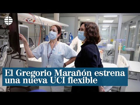 El Gregorio Marañón estrena una UCI flexible con hasta 35 camas