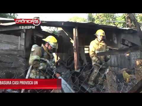 Nicaragua: Conato de incendio casi reduce a cenizas una fábrica de muebles en Rivas