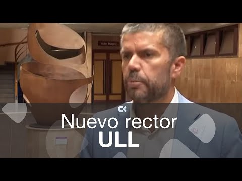 Declaraciones del Rector electo de la Universidad de La Laguna, Francisco Javier García