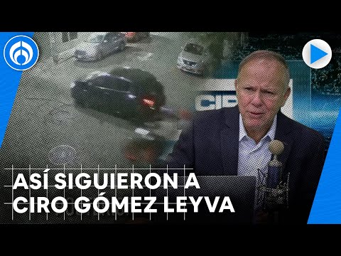 Así fue el recorrido de los agresores de Ciro Gómez Leyva